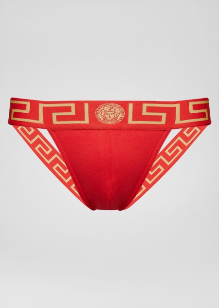 Versace Greca Border Jockstrap Kalsonger Herr - 249016PNU